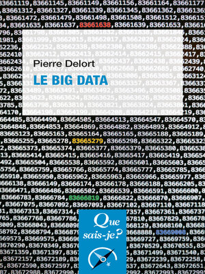 cover image of Le Big Data